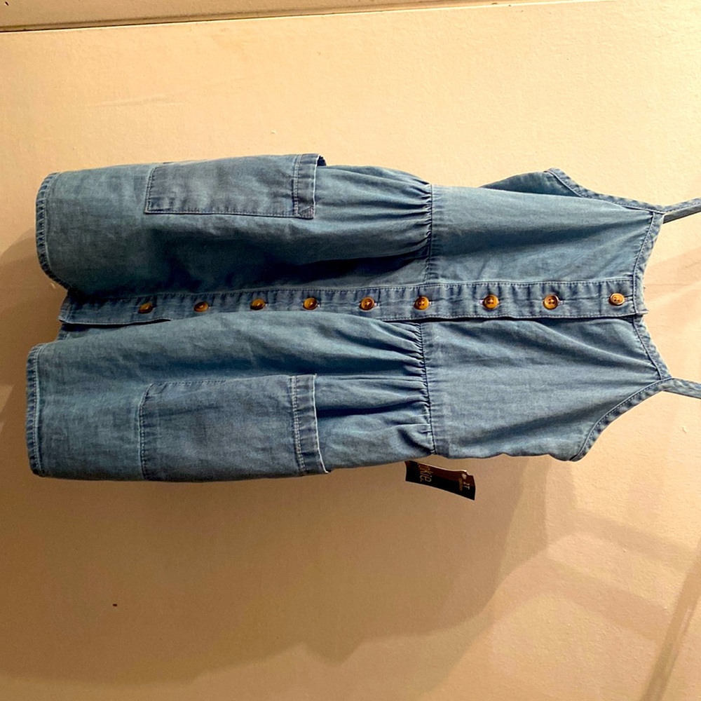 Okie Dokie 2T  Blue Jean Dress
